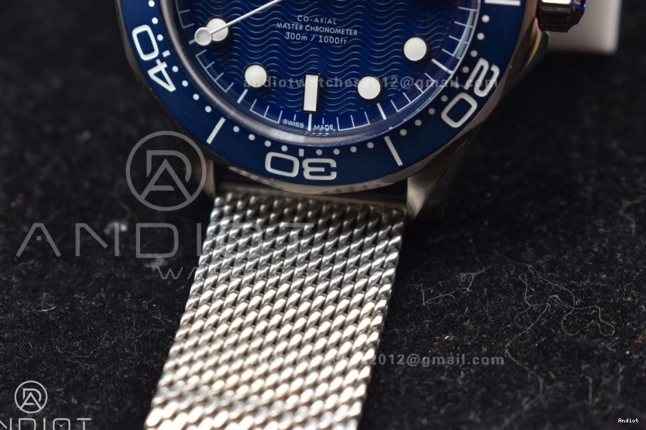Mesh 60th 42mm 1065 Edition anniversary Best VSF Bracelet Seamaster Bond 300M A Stylish James on 0801